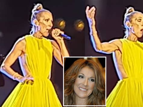 celine dion last live performance.